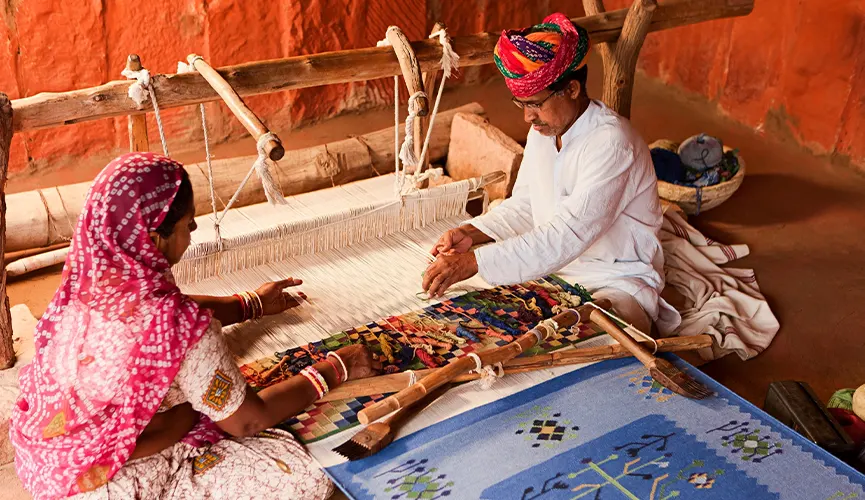 Warp & Weft of Indian Tapestry, Gujarat textile tour