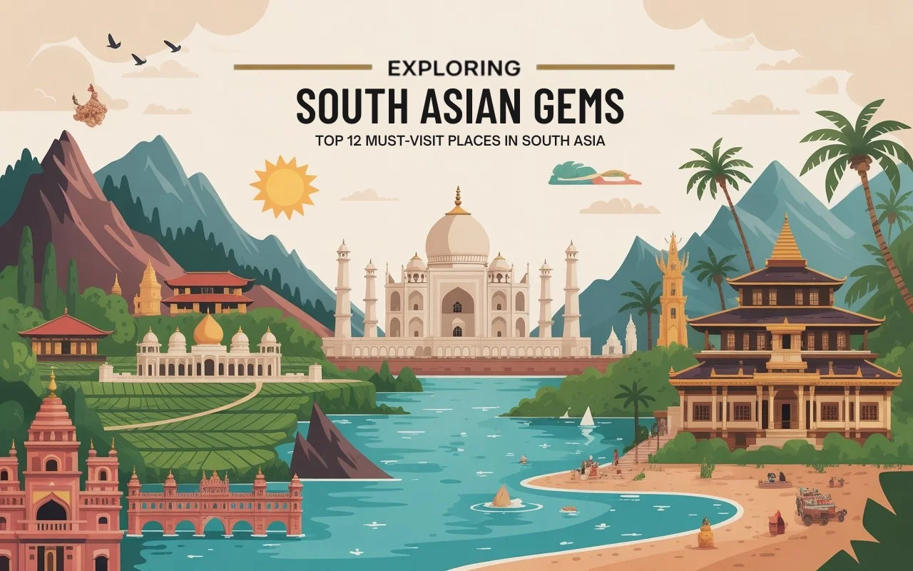 Exploring South Asian Gems: Top 12 Must-Visit Places in South Asia